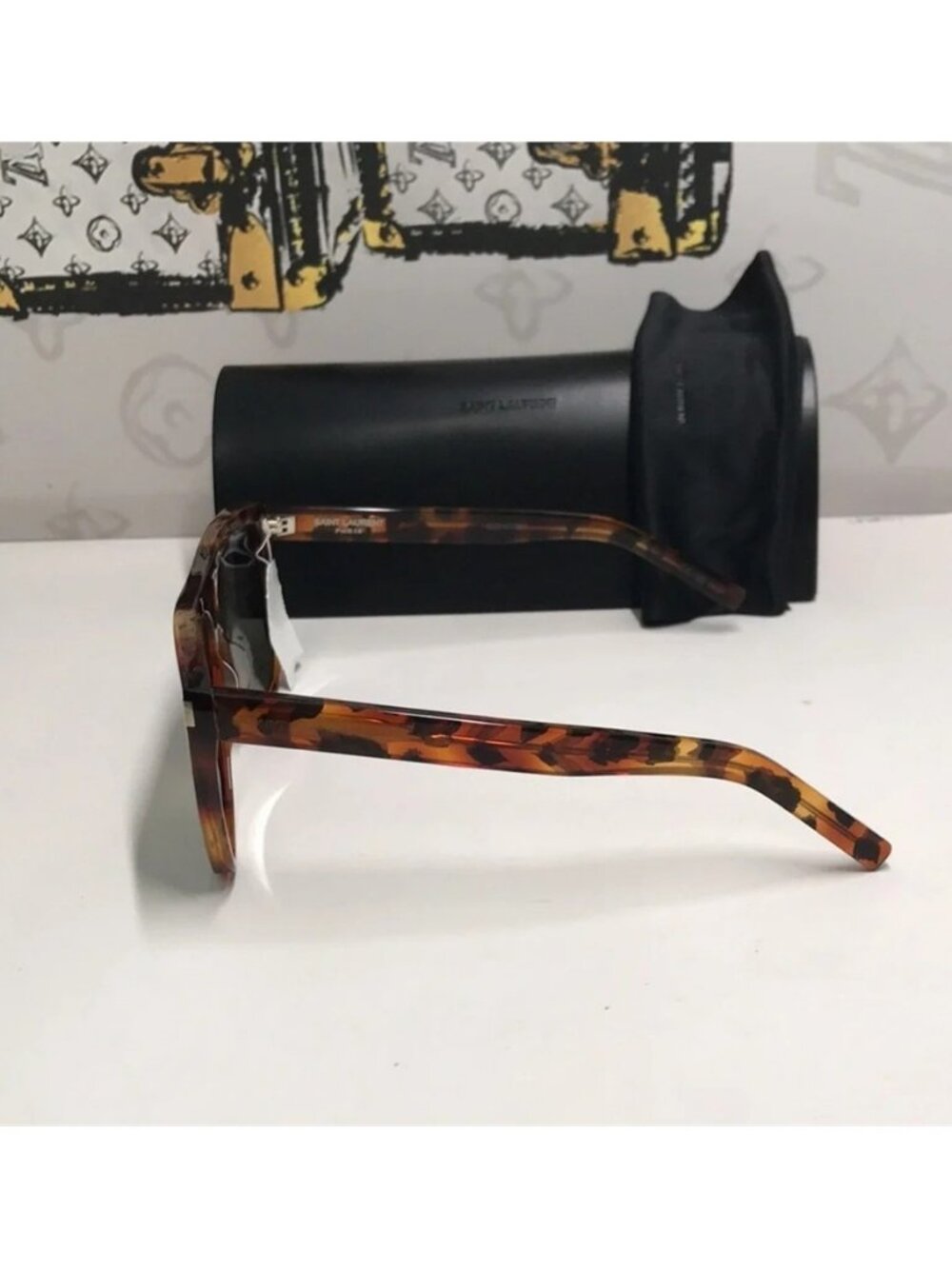 Tortoise Shell Sunglasses SL1 015 - Picture 11 of 14